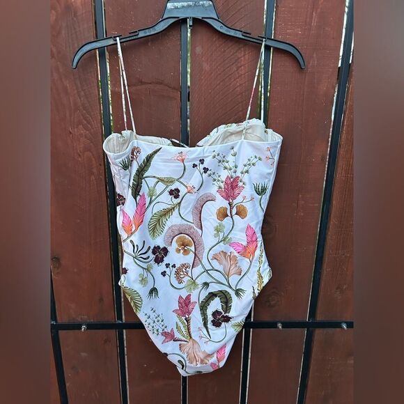 Agua by Agua Bendita | Ebano habitat one piece  swimsuit NWT size large - Picture 4 of 10